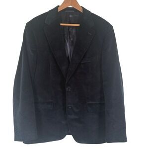 Bruce Field Blazer 58EU 48R Marine Blue Corduroy Sergio Apollinaire Mens‎ Jacket